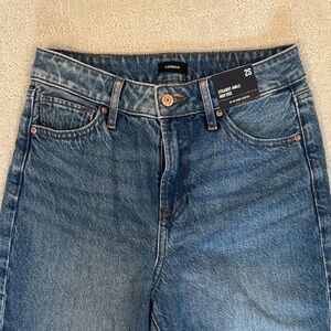 Express Women's Denim Straight Leg Jeans
